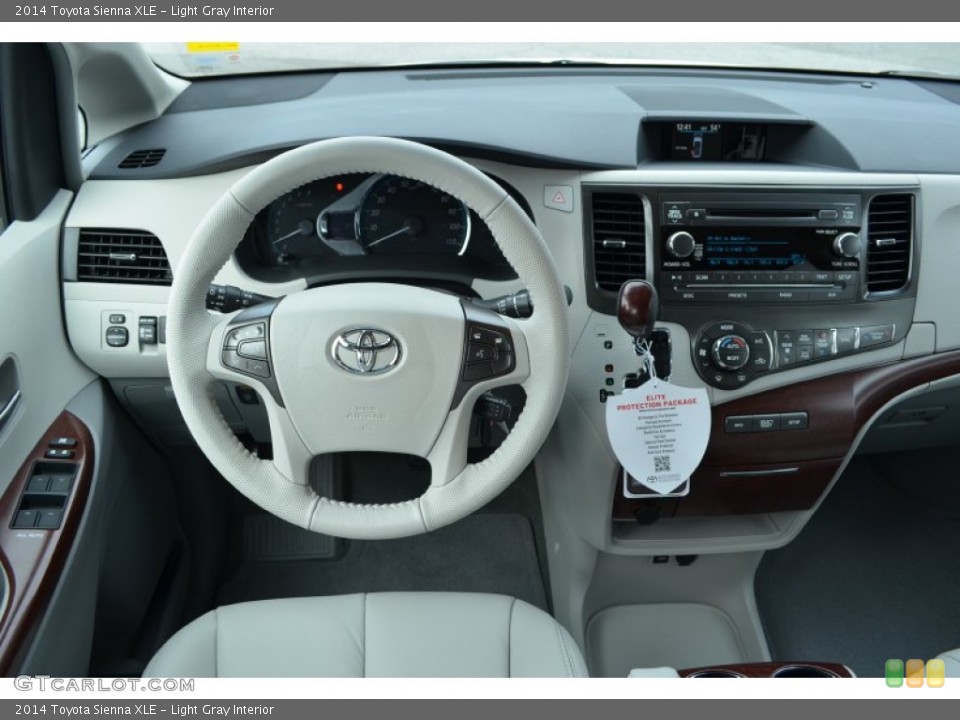 Light Gray Interior Dashboard for the 2014 Toyota Sienna XLE #88145006