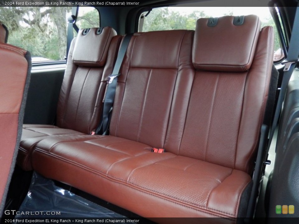 King Ranch Red (Chaparral) Interior Rear Seat for the 2014 Ford Expedition EL King Ranch #88145246