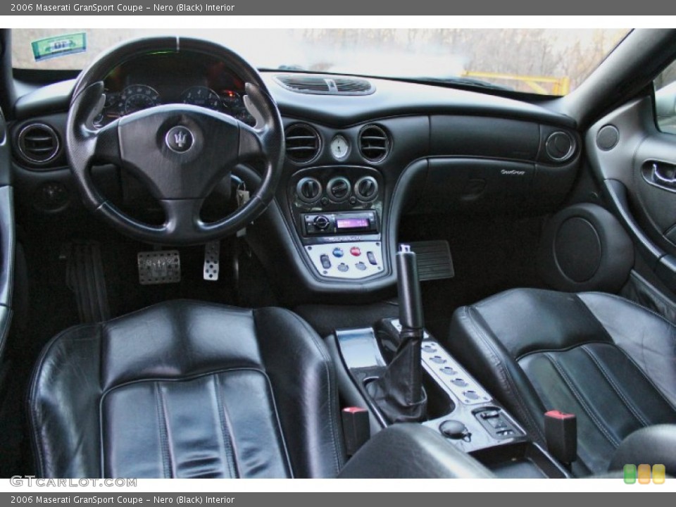 Nero (Black) Interior Prime Interior for the 2006 Maserati GranSport Coupe #88145732