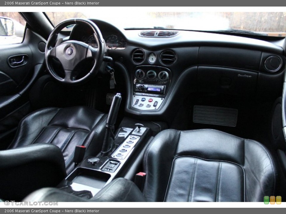 Nero (Black) Interior Front Seat for the 2006 Maserati GranSport Coupe #88145759