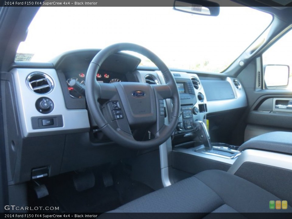 Black Interior Prime Interior for the 2014 Ford F150 FX4 SuperCrew 4x4 #88146392