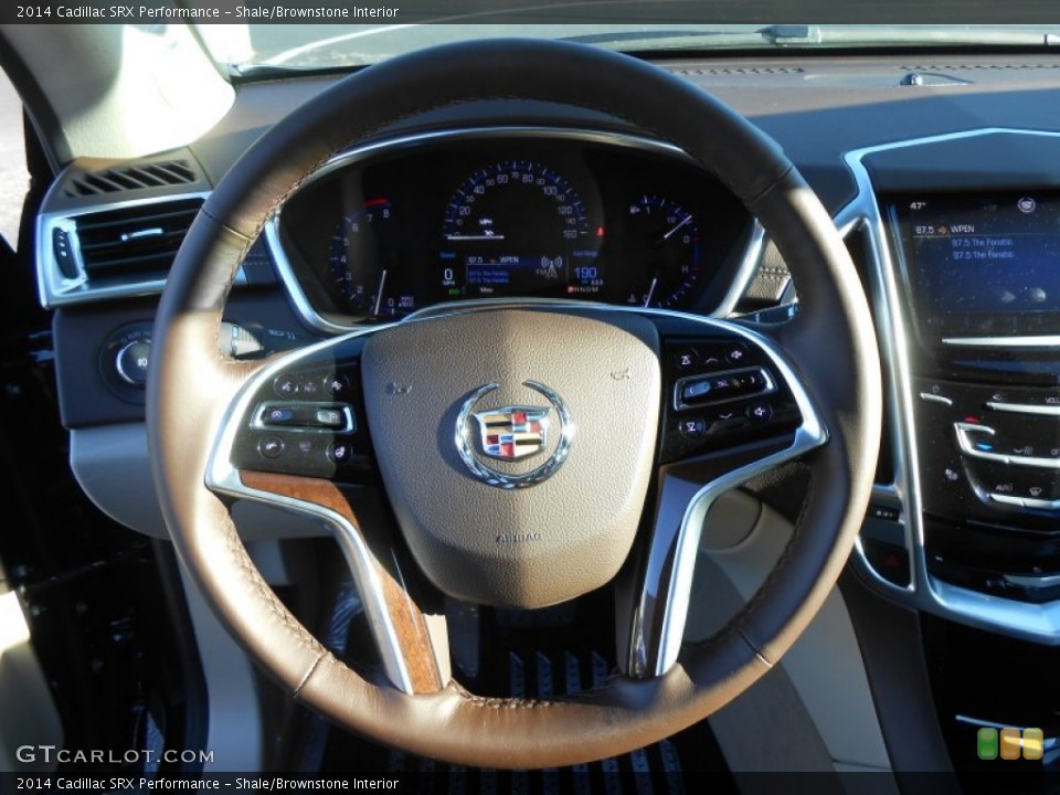 Shale/Brownstone Interior Steering Wheel for the 2014 Cadillac SRX Performance #88147007
