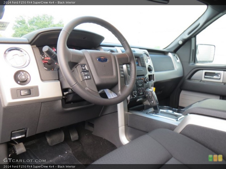 Black Interior Prime Interior for the 2014 Ford F150 FX4 SuperCrew 4x4 #88147346