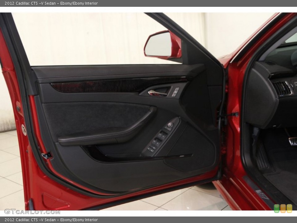 Ebony/Ebony Interior Door Panel for the 2012 Cadillac CTS -V Sedan #88147685