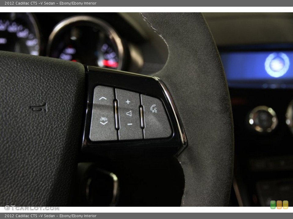 Ebony/Ebony Interior Controls for the 2012 Cadillac CTS -V Sedan #88147916
