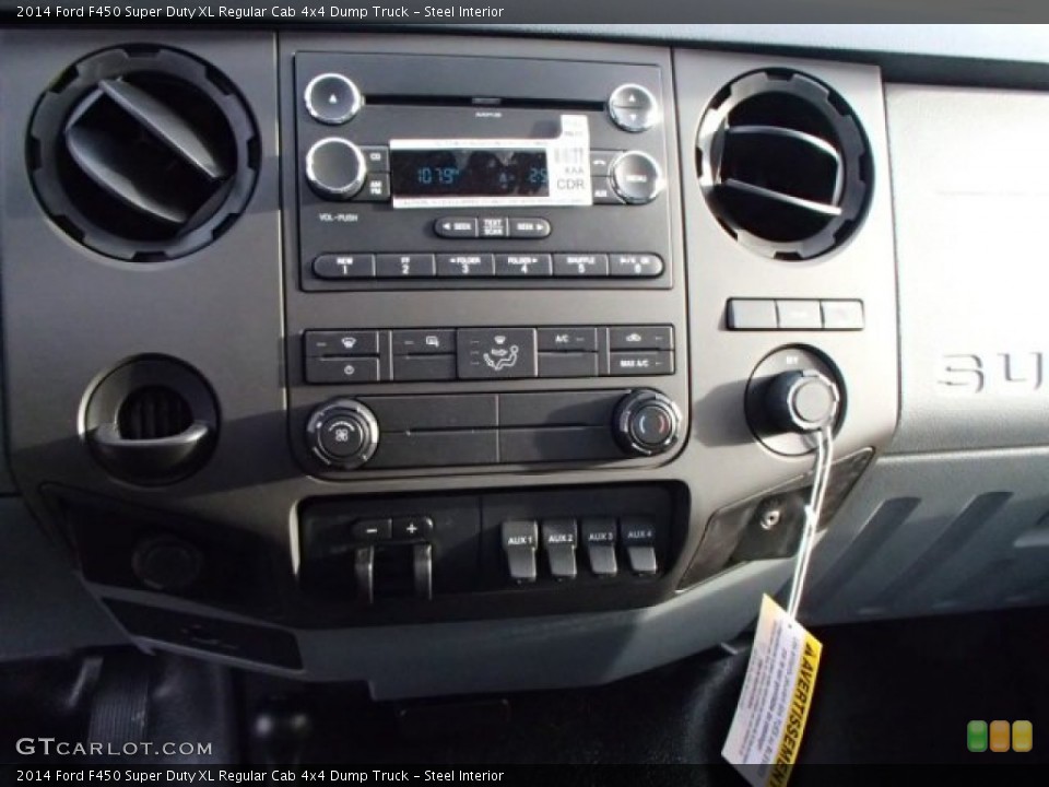 Steel Interior Controls for the 2014 Ford F450 Super Duty XL Regular Cab 4x4 Dump Truck #88149890