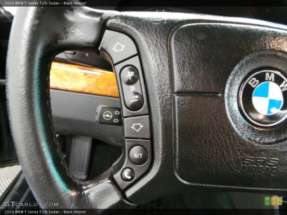 Black Interior Controls for the 2000 BMW 5 Series 528i Sedan #88150783