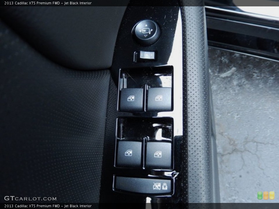 Jet Black Interior Controls for the 2013 Cadillac XTS Premium FWD #88152331