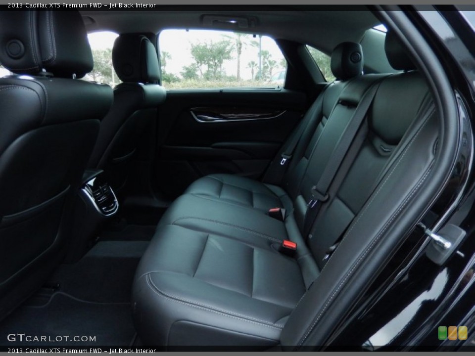 Jet Black Interior Rear Seat for the 2013 Cadillac XTS Premium FWD #88152356