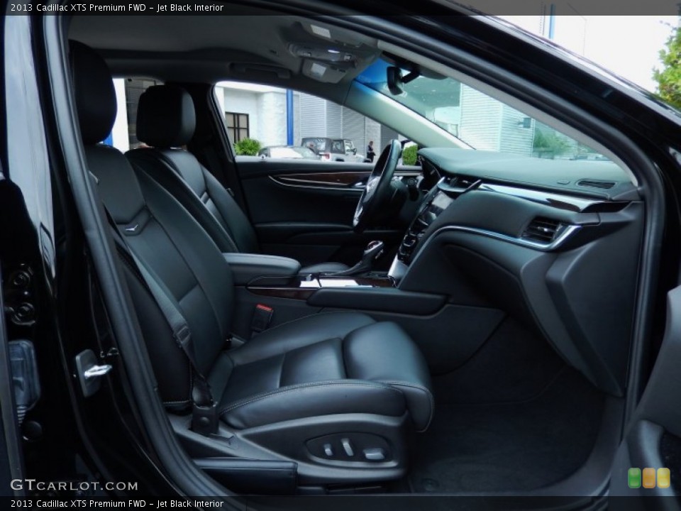 Jet Black Interior Front Seat for the 2013 Cadillac XTS Premium FWD #88152404