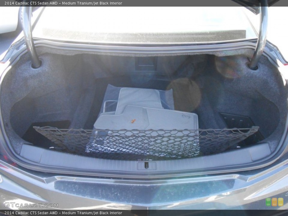 Medium Titanium/Jet Black Interior Trunk for the 2014 Cadillac CTS Sedan AWD #88152437