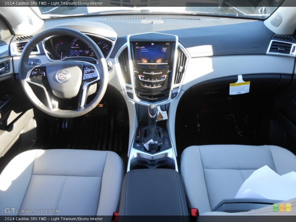 Light Titanium/Ebony Interior Dashboard for the 2014 Cadillac SRX FWD #88153953