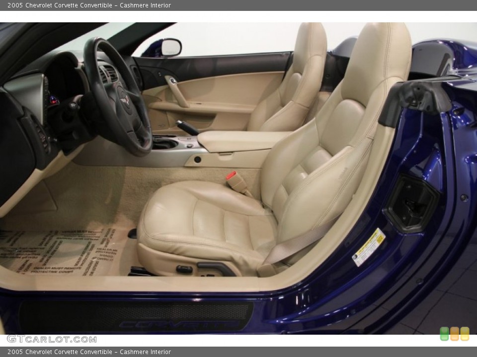 Cashmere Interior Photo for the 2005 Chevrolet Corvette Convertible #88161765
