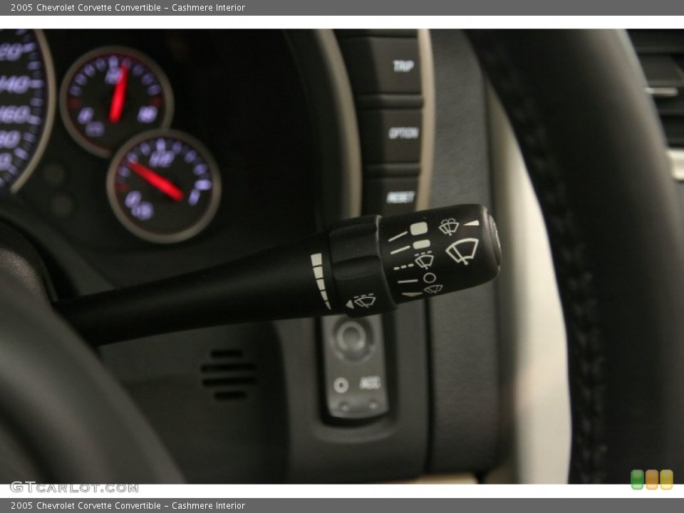 Cashmere Interior Controls for the 2005 Chevrolet Corvette Convertible #88161944