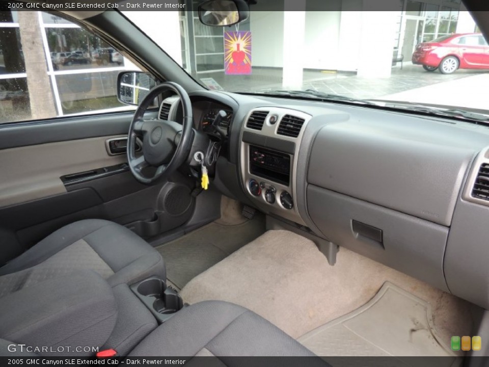 Dark Pewter Interior Dashboard for the 2005 GMC Canyon SLE Extended Cab #88165109