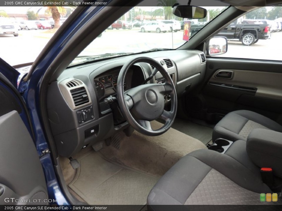 Dark Pewter Interior Prime Interior for the 2005 GMC Canyon SLE Extended Cab #88165265