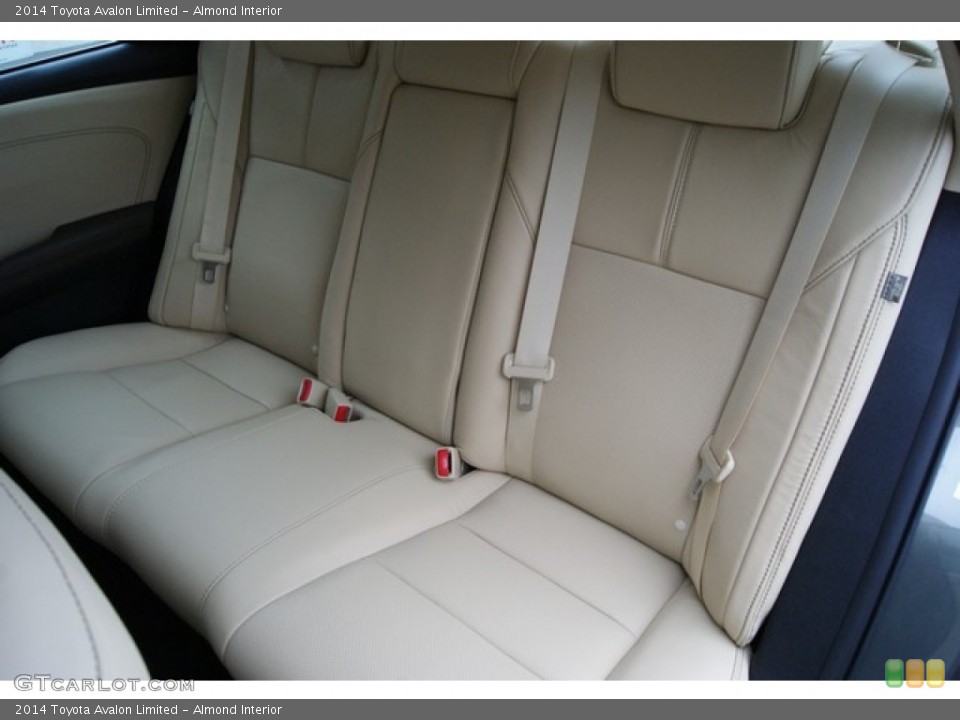Almond Interior Rear Seat for the 2014 Toyota Avalon Limited #88166648
