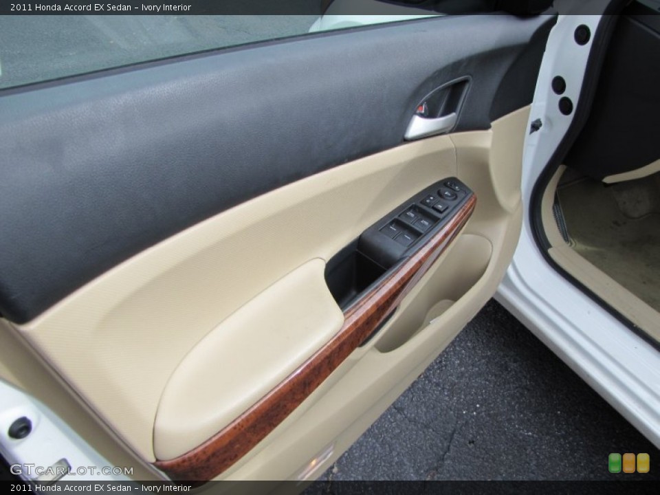 Ivory Interior Door Panel for the 2011 Honda Accord EX Sedan #88168067