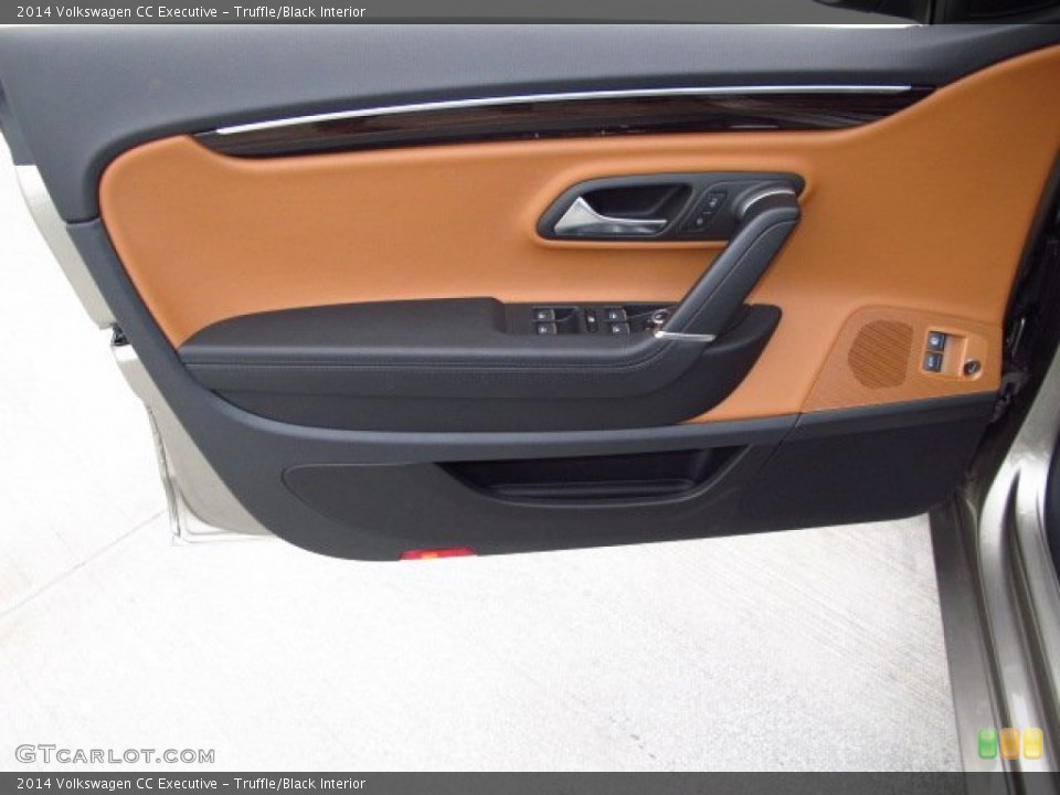 Truffle/Black Interior Door Panel for the 2014 Volkswagen CC Executive #88177406