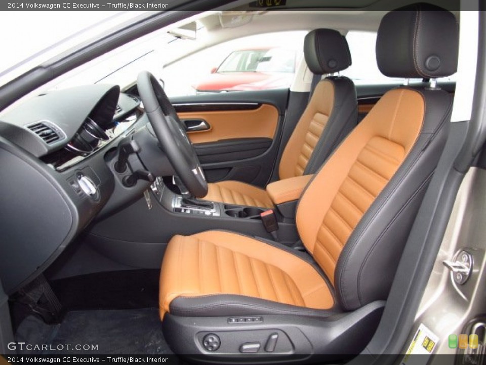 Truffle/Black Interior Photo for the 2014 Volkswagen CC Executive #88177421