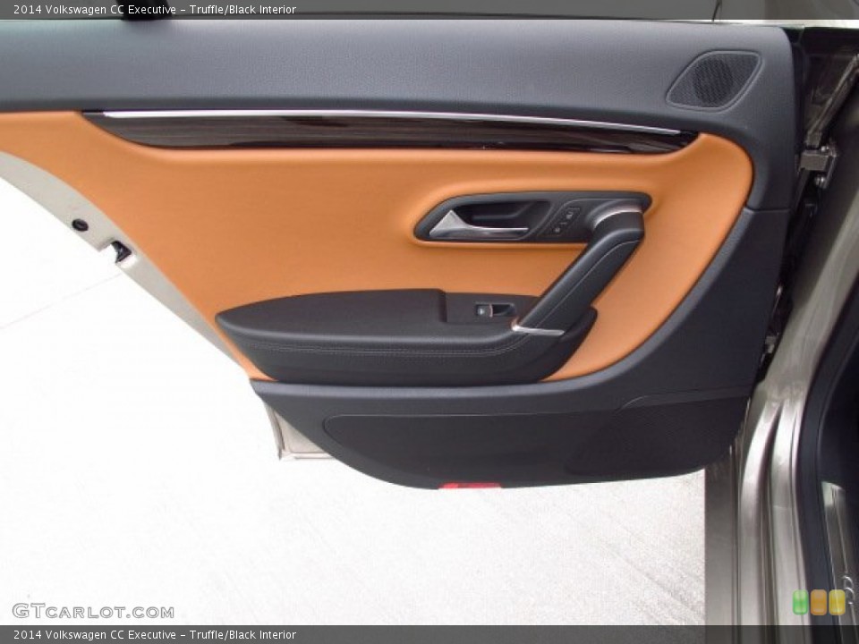 Truffle/Black Interior Door Panel for the 2014 Volkswagen CC Executive #88177439