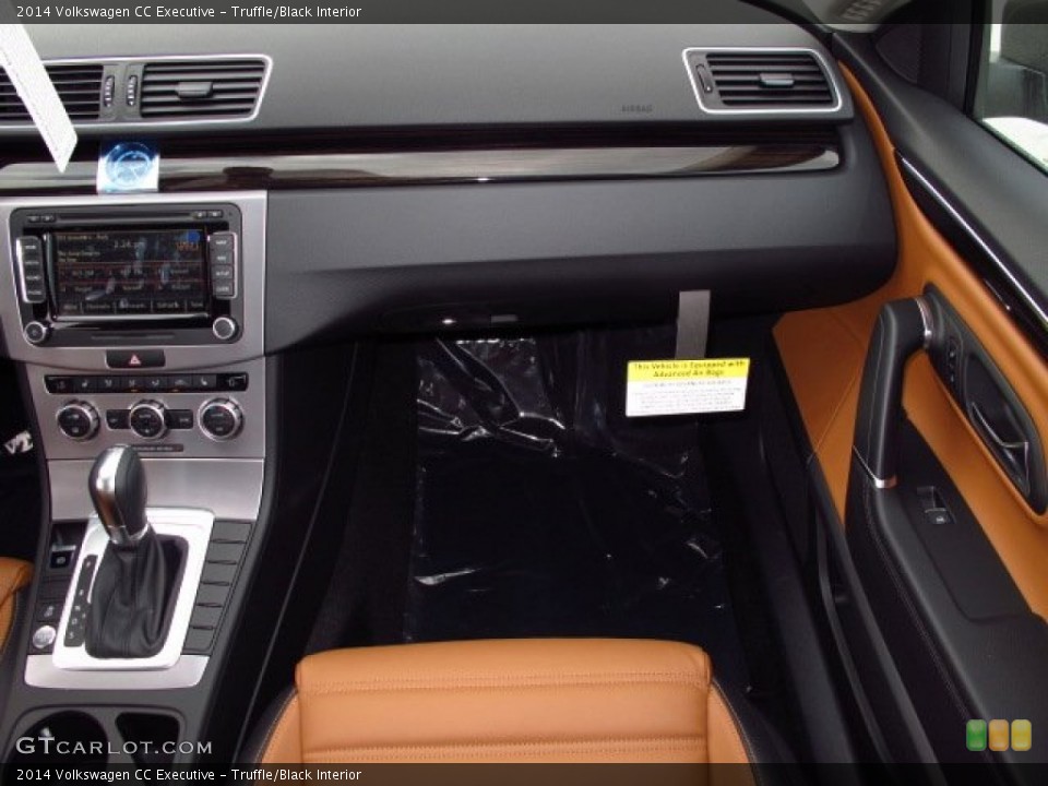 Truffle/Black Interior Dashboard for the 2014 Volkswagen CC Executive #88177496