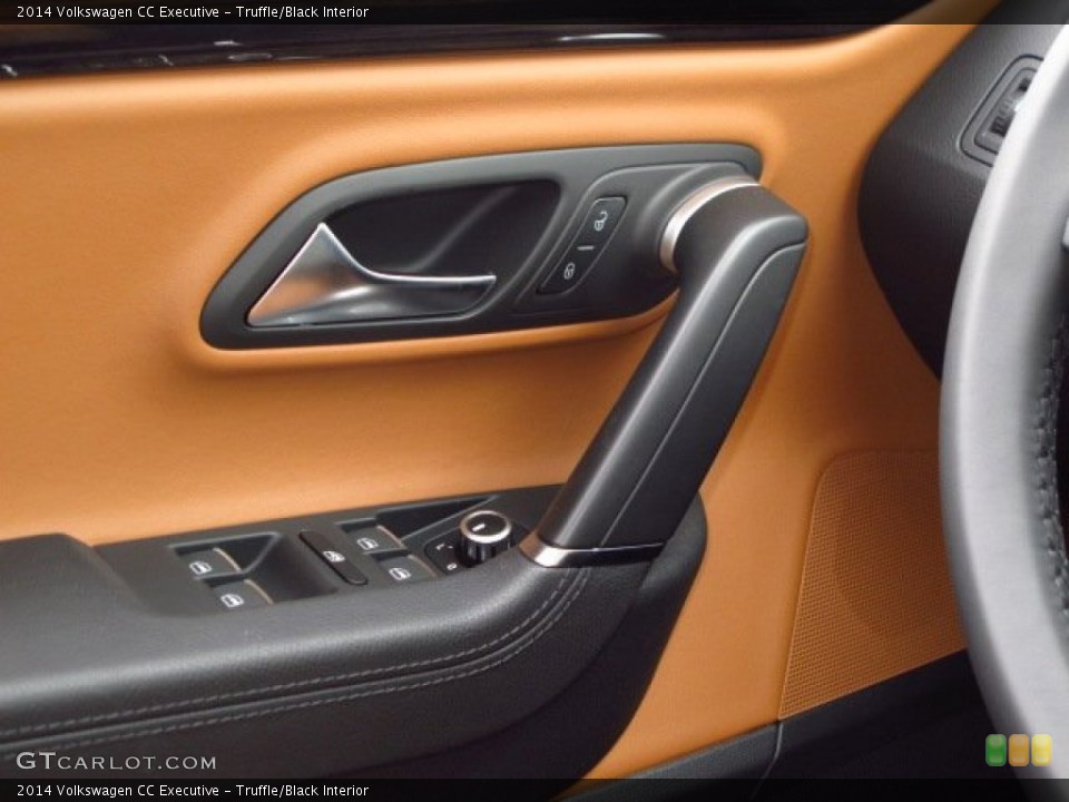Truffle/Black Interior Controls for the 2014 Volkswagen CC Executive #88177535