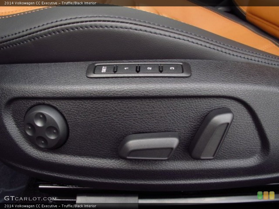 Truffle/Black Interior Controls for the 2014 Volkswagen CC Executive #88177550