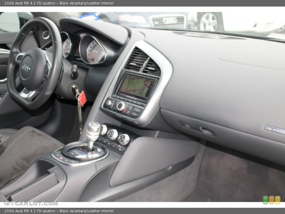 Black Alcantara/Leather Interior Dashboard for the 2009 Audi R8 4.2 FSI quattro #88180523