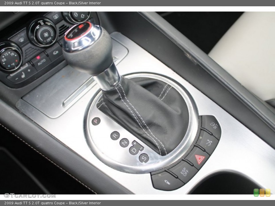 Black/Silver Interior Transmission for the 2009 Audi TT S 2.0T quattro Coupe #88180874