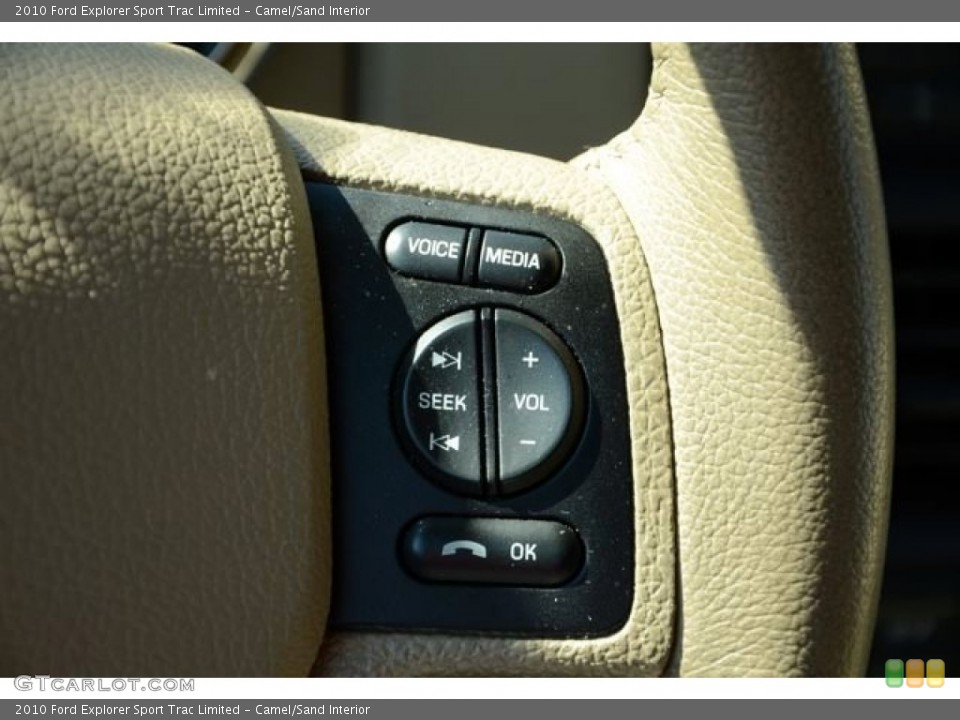 Camel/Sand Interior Controls for the 2010 Ford Explorer Sport Trac Limited #88182257
