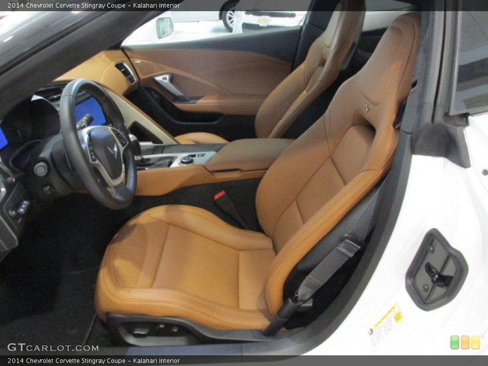 Kalahari Interior Photo for the 2014 Chevrolet Corvette Stingray Coupe #88183406