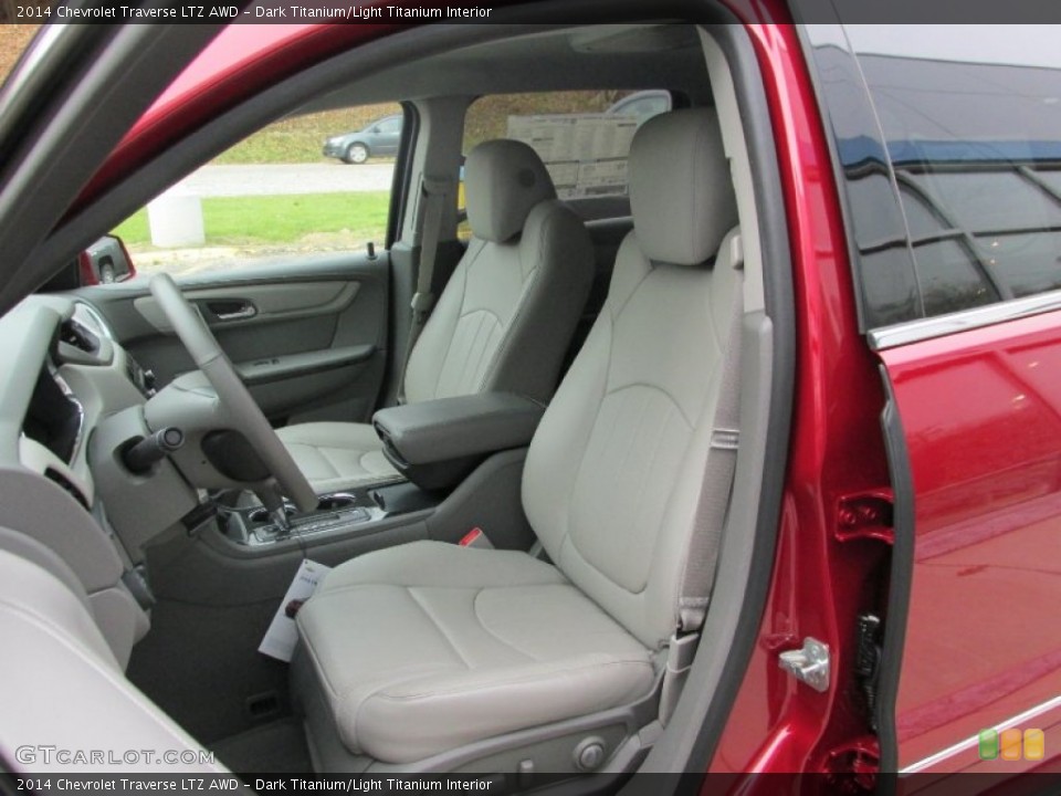 Dark Titanium/Light Titanium Interior Photo for the 2014 Chevrolet Traverse LTZ AWD #88183691