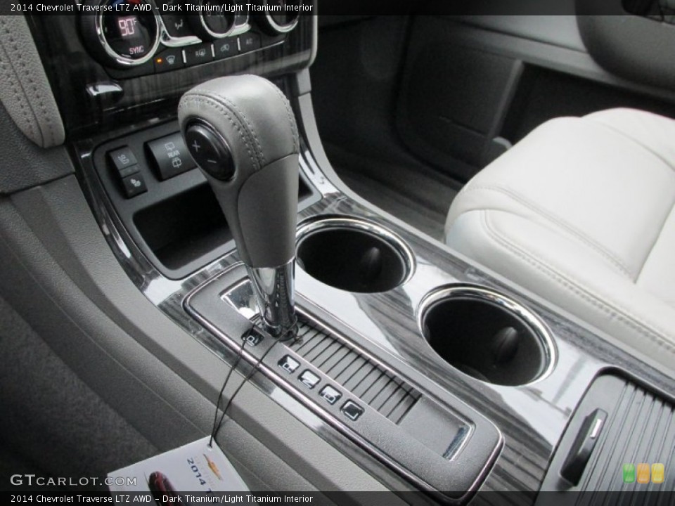 Dark Titanium/Light Titanium Interior Transmission for the 2014 Chevrolet Traverse LTZ AWD #88183763