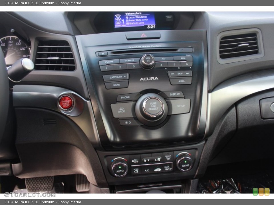 Ebony Interior Controls for the 2014 Acura ILX 2.0L Premium #88186892