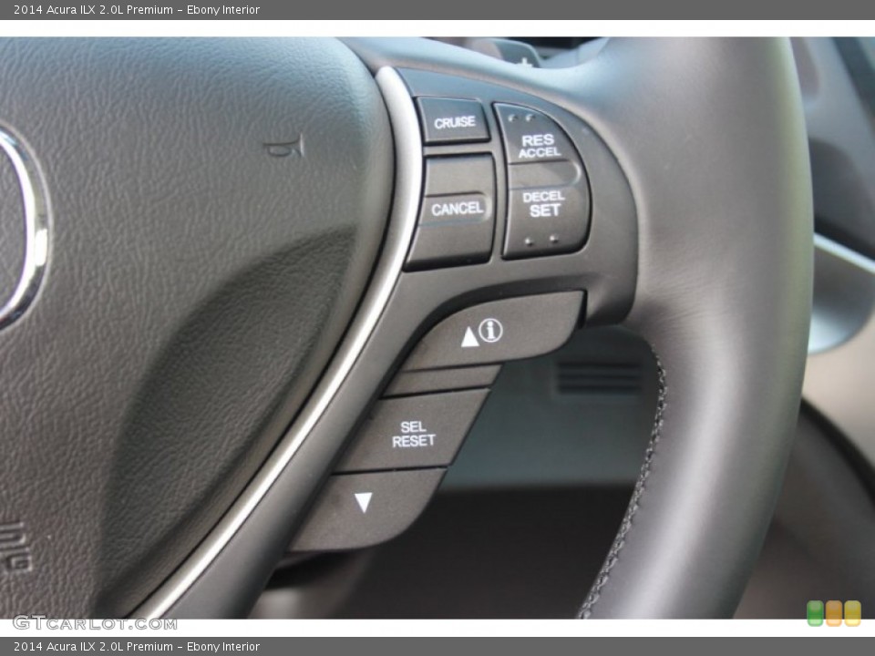 Ebony Interior Controls for the 2014 Acura ILX 2.0L Premium #88186910