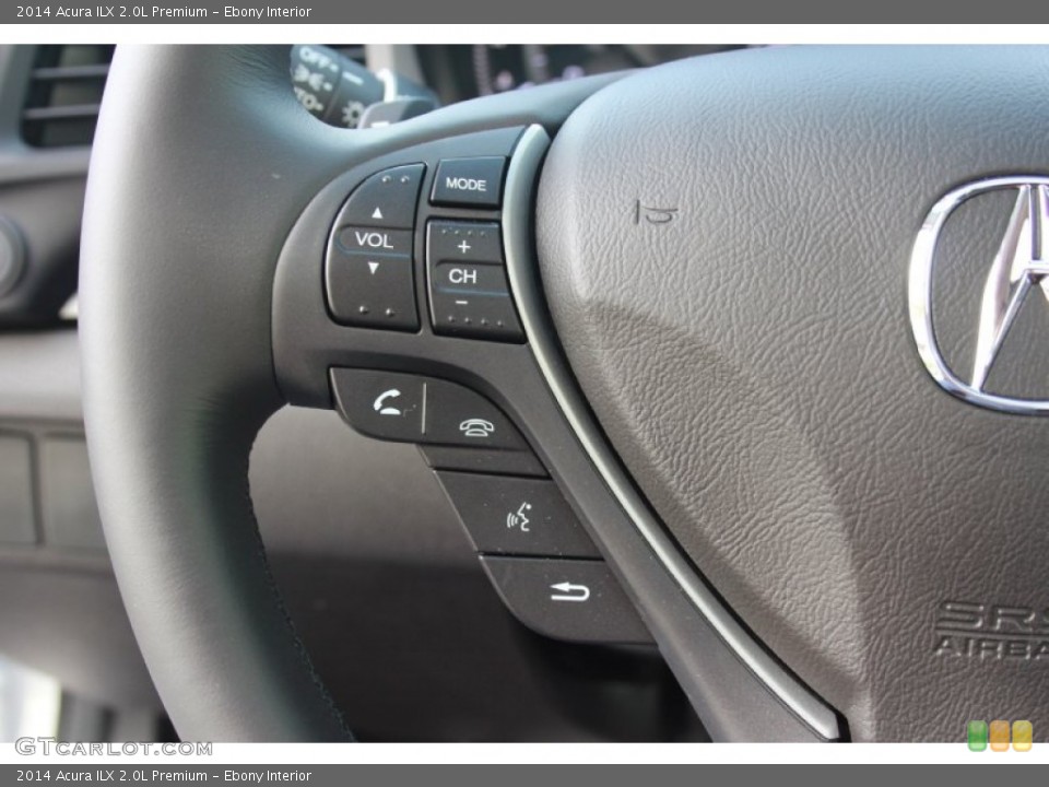 Ebony Interior Controls for the 2014 Acura ILX 2.0L Premium #88186919