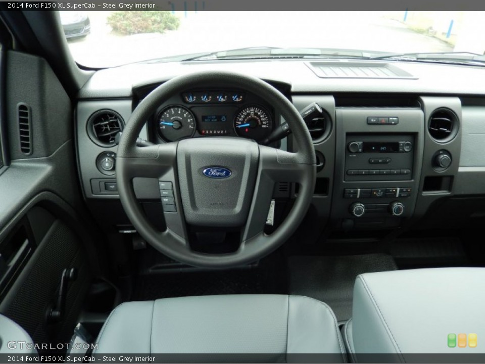 Steel Grey Interior Dashboard for the 2014 Ford F150 XL SuperCab #88193784