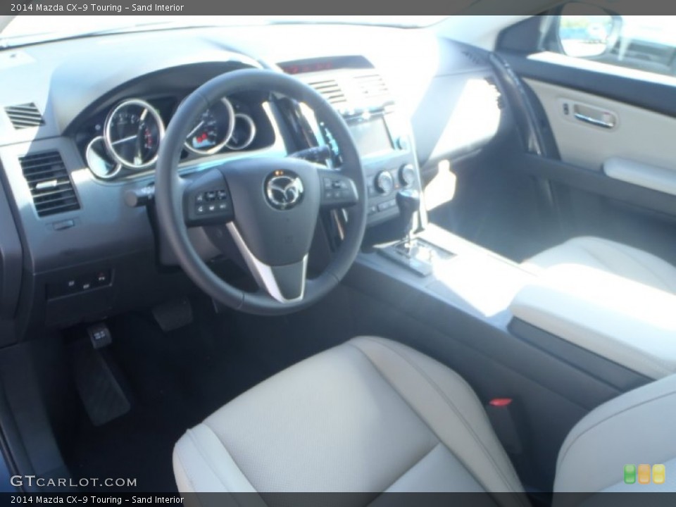 Sand Interior Prime Interior for the 2014 Mazda CX-9 Touring #88193865