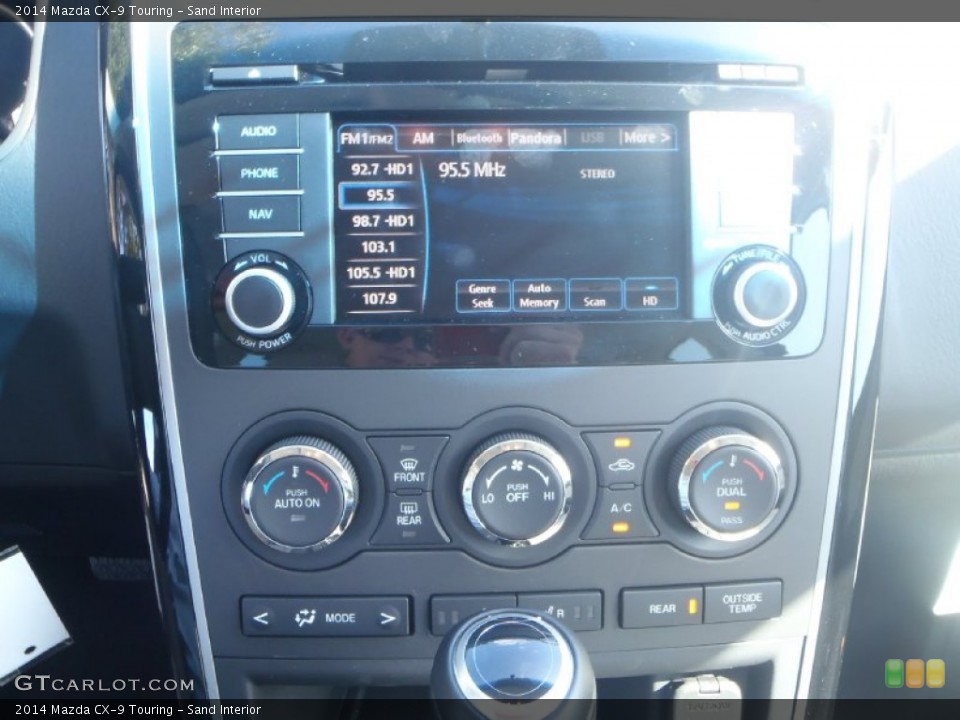 Sand Interior Controls for the 2014 Mazda CX-9 Touring #88193982