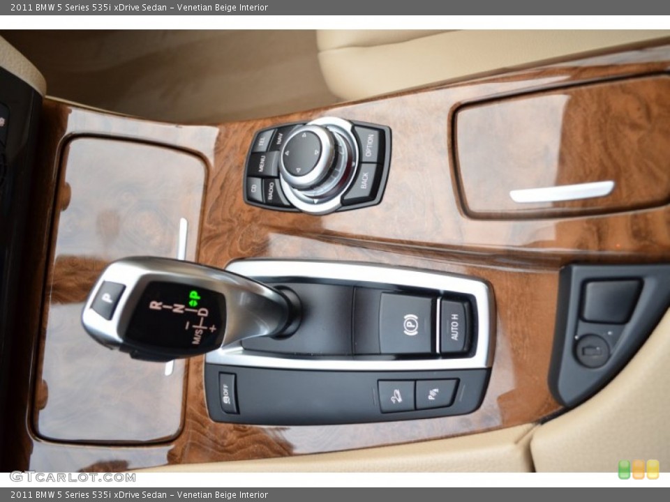 Venetian Beige Interior Transmission for the 2011 BMW 5 Series 535i xDrive Sedan #88195377