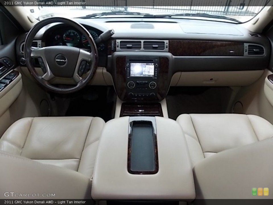 Light Tan Interior Dashboard for the 2011 GMC Yukon Denali AWD #88195413