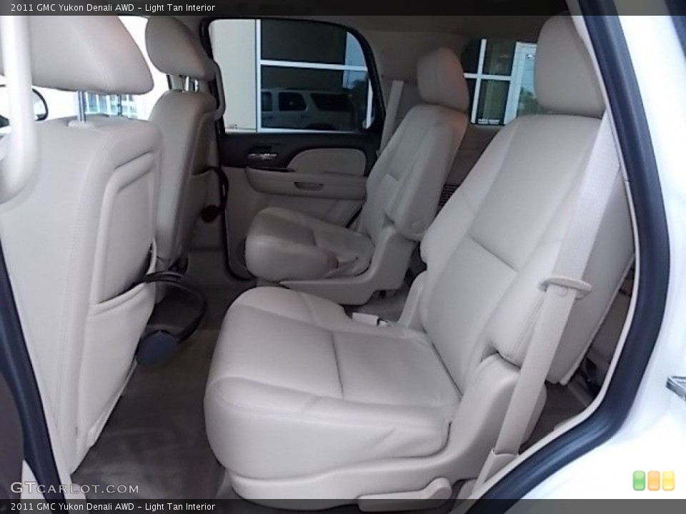 Light Tan Interior Rear Seat for the 2011 GMC Yukon Denali AWD #88195455