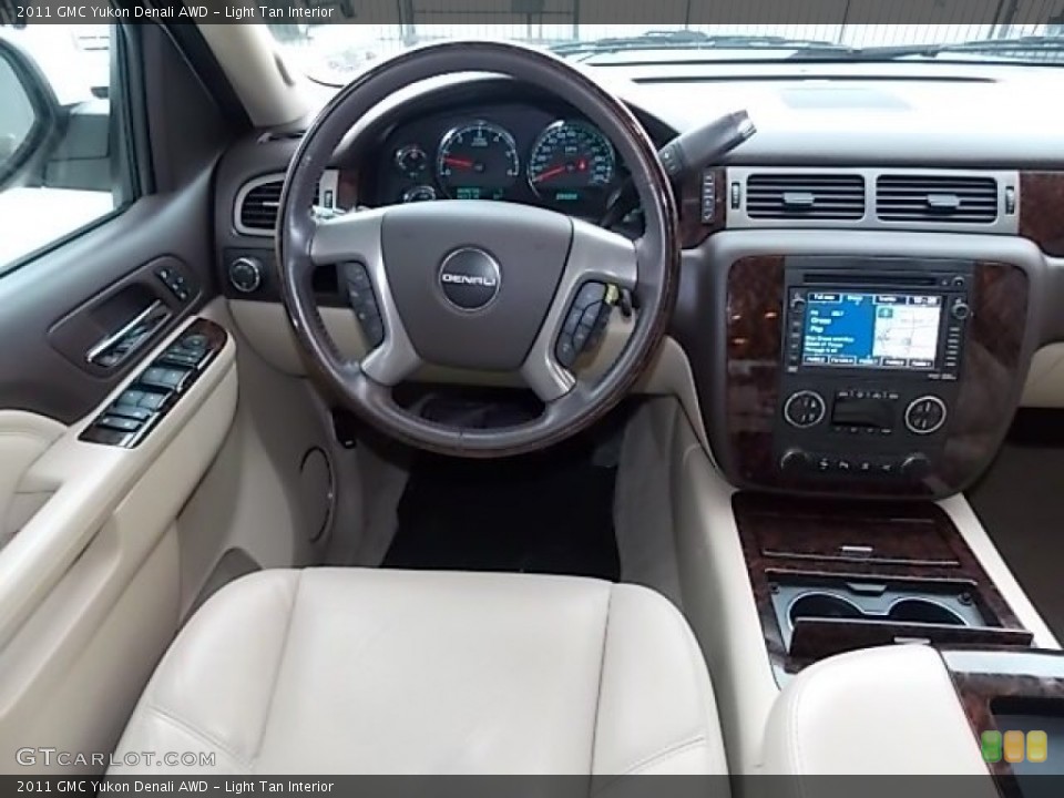 Light Tan Interior Dashboard for the 2011 GMC Yukon Denali AWD #88195671