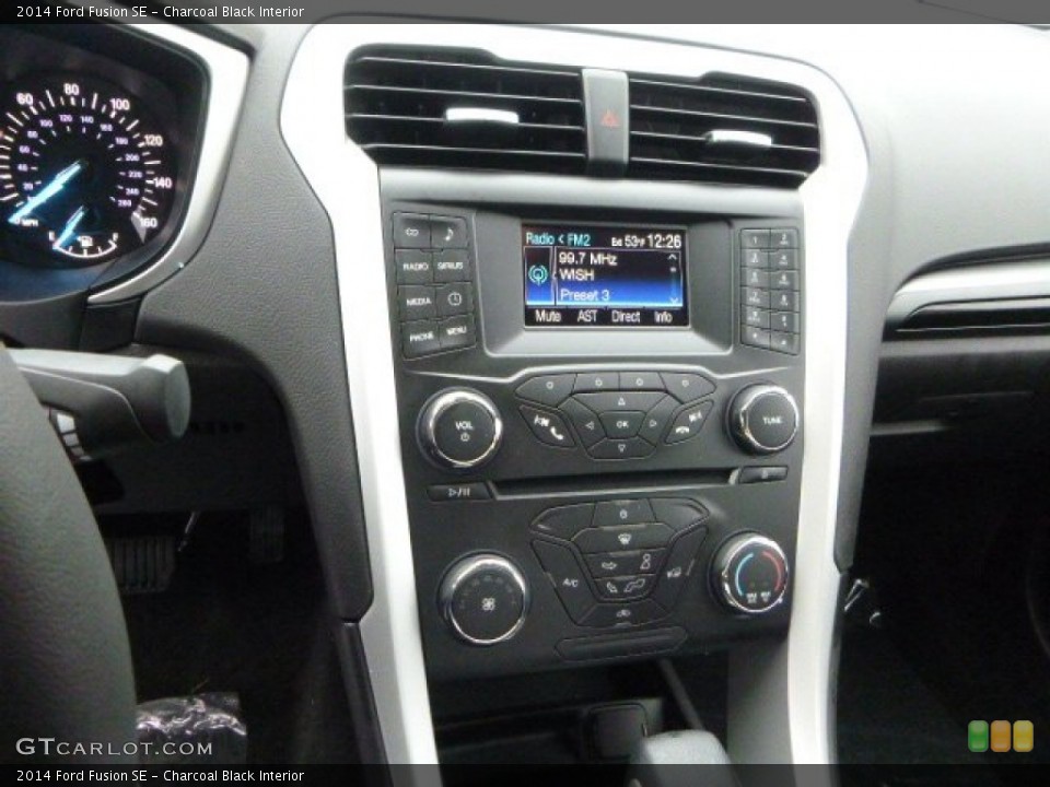 Charcoal Black Interior Controls for the 2014 Ford Fusion SE #88209120