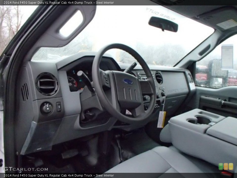 Steel Interior Prime Interior for the 2014 Ford F450 Super Duty XL Regular Cab 4x4 Dump Truck #88210185