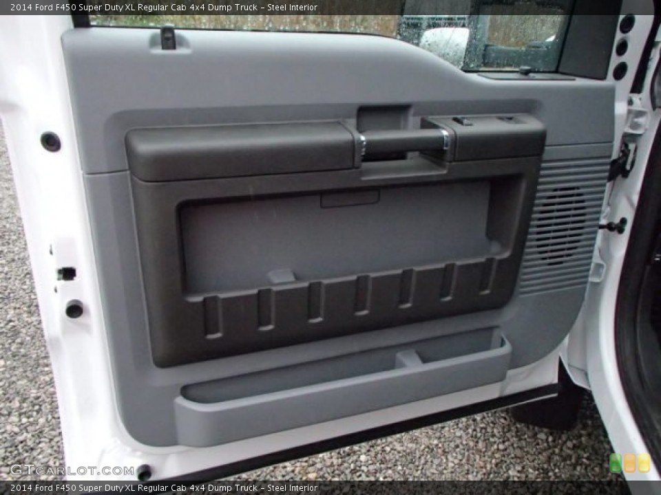 Steel Interior Door Panel for the 2014 Ford F450 Super Duty XL Regular Cab 4x4 Dump Truck #88210209