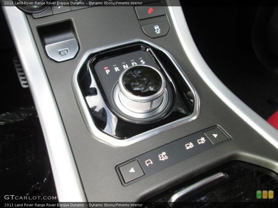 Dynamic Ebony/Pimento Interior Transmission for the 2013 Land Rover Range Rover Evoque Dynamic #88211684