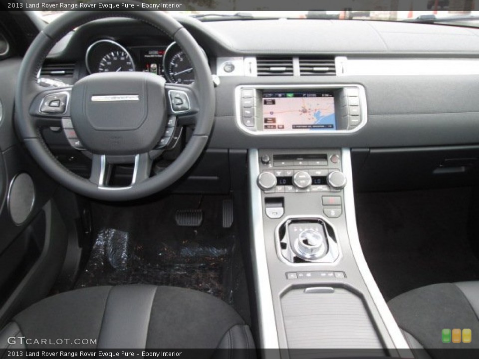 Ebony Interior Prime Interior for the 2013 Land Rover Range Rover Evoque Pure #88214466