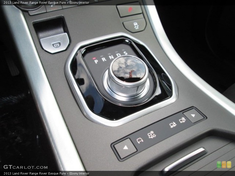 Ebony Interior Transmission for the 2013 Land Rover Range Rover Evoque Pure #88214619